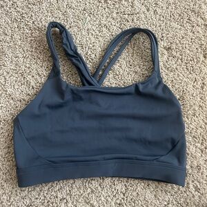 Athleta Slate Blue Train Free sports Bra